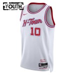 Maillot NBA Houston Rockets Jabari Smith Jr Nike 2025-26 City Edition Blanc Swingman - Enfant